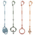 Toy Safety Straps - Adjustable Silicone Pacifier Clips for Strollers, High Chair, Car Seat, 4 Pack