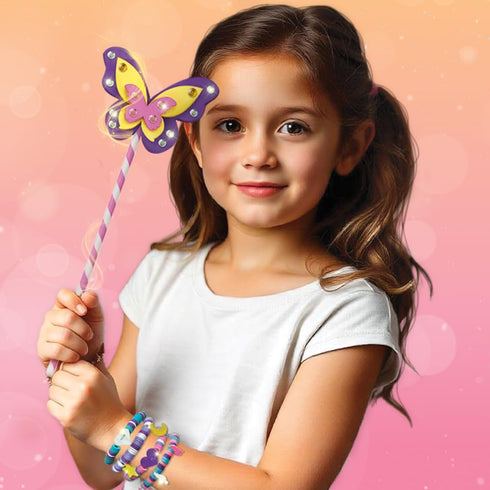 10 6-8 5,6,7,8,9,10,11,12 Imagimake Princess Craft Kit | Mess-Free DIY Activities | Bracelet Making Kit, Unicorn Pouch