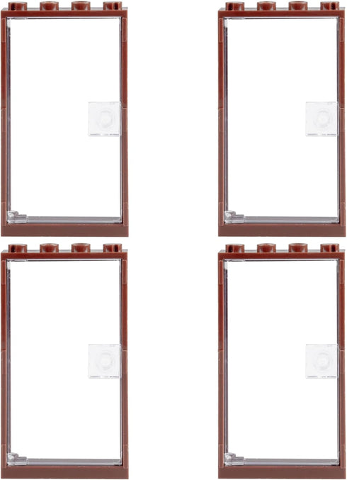 Doors Building Block Parts Toy, MOC Creative Building Block Decoration Accessories Compatible