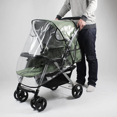 Stroller Rain Cover Weather Shield for Babyzen YOYO 6+ and YOYO+ Strollers