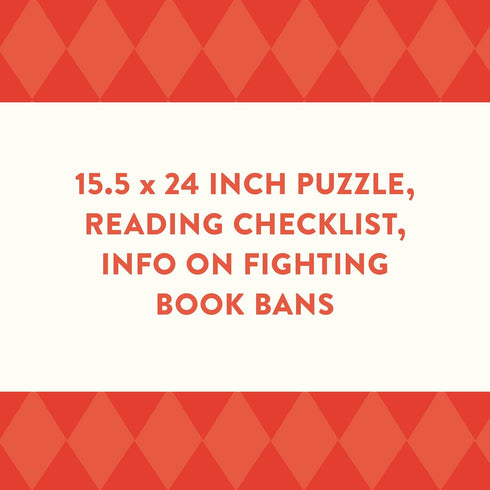 Bibliophile 500-Piece Puzzle - Banned Books