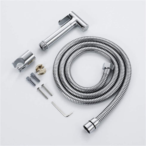 ZLOCYIVHE Set Handheld Bidet Sprayer for Toilet, Cloth Diaper Sprayer, Pet Dog Bath, Bathroom Cleaning and Personal