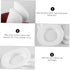 1 Set 12pcs Washer Sealing Rings Collection for Leakproof Bottle, Breast Milk Silicone Baby Bottles