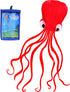 Hengda Kite Software Octopus Flyer Kite, Long Colorful Tail for Kids and Adults, Easy to Fly
