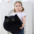 16'', WeBingo Black Cat Plush Toy Giant Cat Stuffed Animal Plushies Pillow for Girl Boy Kid Adult, Large Big Soft Gift