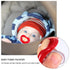 LUOZZY 8pcs Funny Baby Pacifiers Silicone Newborn Baby Teeth Pacifiers Cute Baby Pacifier Soft Newborn Soothing
