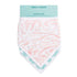 100% 3 2 Pack, aden + anais essentials Bandana Baby Bib, Cotton Muslin, Layer Burp Cloth, Super Soft & Absorbent