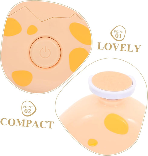 Trimmer Healeved Electric Nail for Safe and Efficient Fingernail Care -Shaped Design Grinding for Newborns and Toddlers