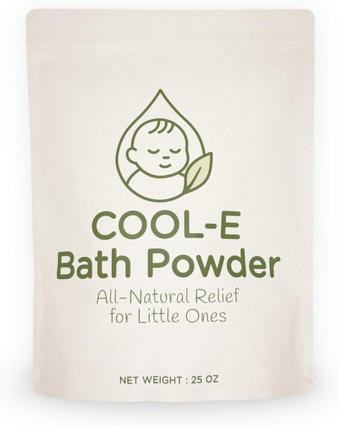 COOL-E Bath Powder, All-Natural Relief for Little Ones, 25 oz