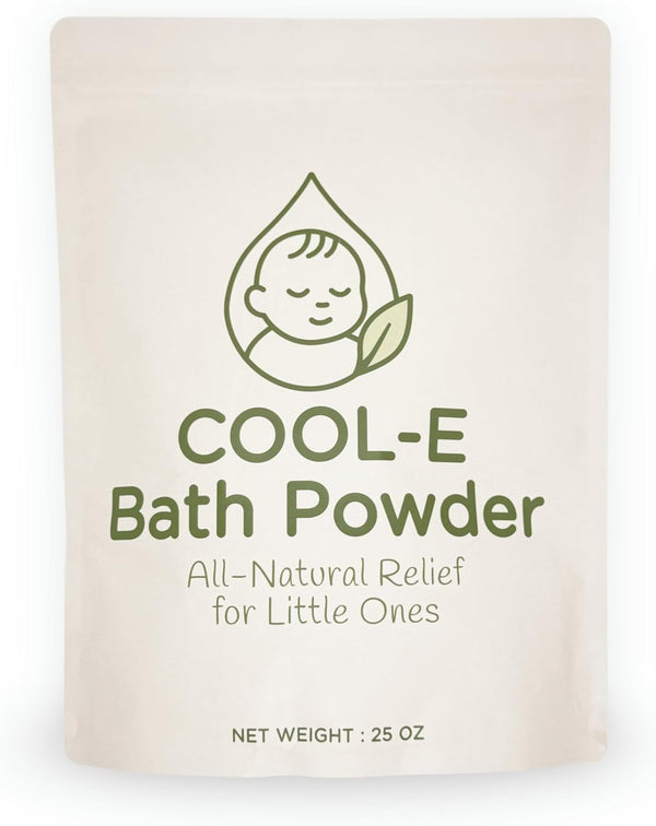 COOL-E Bath Powder, All-Natural Relief for Little Ones, 25 oz