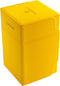 Gamegenic Watchtower 100+ XL Convertible Deck Box, Double-Sleeved Card Storage, Holds Up to 100 Cards, Yellow Color