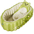 Houtclort Swimming Inflatable Baby Bathtub, Non Slip Safety Thick Cushion Central Seat,Portable Travel Seat Baths Baby