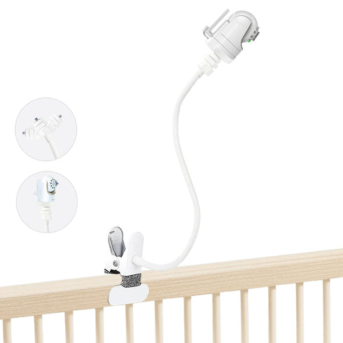 JAMYOK Baby Monitor Mount Holder Compatible with Infant Optics DXR-8/DXR-8 Pro, Momcozy BM01/BM03/BM04