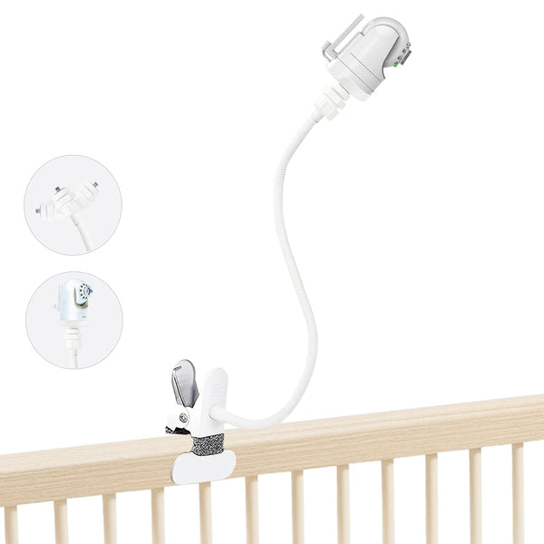 JAMYOK Baby Monitor Mount Holder Compatible with Infant Optics DXR-8/DXR-8 Pro, Momcozy BM01/BM03/BM04