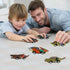 DINOBROS Dinosaur Toy Pull Back Cars, 6 Pack, Dino Toys for 3 Year Old Boys and Girls