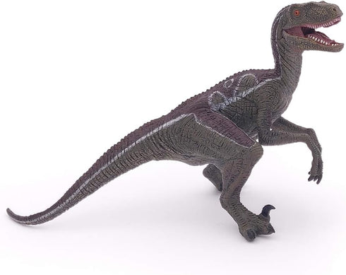 Papo The Dinosaur Figure, Velociraptor, Multicolor