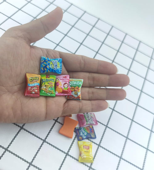 Miniature Drink Bottles Snacks Food Cake Dollhouse Decorations for Pretend Play Kitchen Game Party Toys