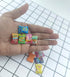 Miniature Drink Bottles Snacks Food Cake Dollhouse Decorations for Pretend Play Kitchen Game Party Toys