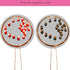 BTBEMO 80mm 20Pcs Mini LED Lights Long Distance Coil Induction Light and Colorful High Brightness Induction Lights
