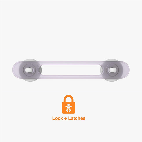 Perma Baby & Child Adhesive Safety Locks, 20 Count, Clear/White Color