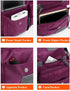 MINTEGRA Waterproof Multi Pocket Nylon Tote Bag for Women