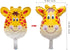 SUN-E 12PCS Mini Animals Balloons Jungle Safari Theme Birthday Party Decorations for Kids