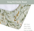 Summer 32''16'' Vintage Wildflowers Baby Changing Pad Covers for Boys Girls Retro Plant Fitted Change Table Pad Covers