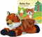 Aurora Mini Flopsi Foxxie 8"" Stuffed Animal & Finger Puppet Storybook Soft,