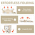 WyfKyd Set 0-36 Collapsible Baby Bathtub for Infants to Toddler with Real-time Temp Monitor+Floating Cushion,Foldable