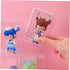 Abaodam 6pcs Box Display Box Plastic Container Mini Containers Toy Container Toy Baby Doll Acrylic Display Case Figurine Display Case Mini Doll Case Show Case Puppet The Pet Favorite Box