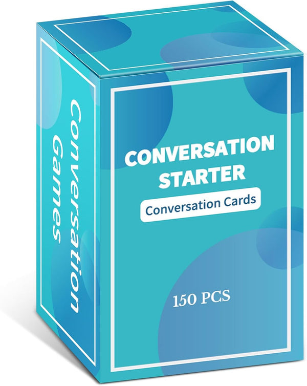 1 Box of Conversation Cards Games, Icebreaker Deck for Relationship Building and Team Activities