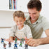 8 Liberty Imports PCS Medieval Knight Figures - Toy Soldiers Free-Standing Figurines with Realistic Details, Medieval