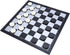 3 in 1 Magnetic Chess Checkers Backgammon Set, Folding Travel Games for Kids and Adults (Chess: Gold & Silver)