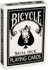 Bicycle Skull Deck Playing Cards with 4 Bonus Magic Cards Included
