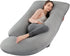 BATTOP Pregnancy Pillows for Sleeping,Full Body Maternity Pillow with Cooling Cover,Support for