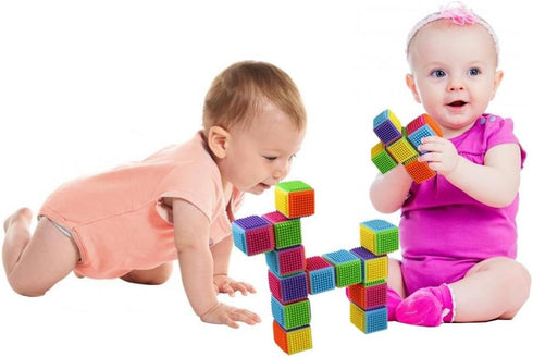 Dimple DC5190 360 Piece Interconnecting Stacking Toy Set, Educational Fun for Boys & Girls