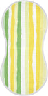 decor gift Cotton Baby Burp Cloths Soft and Absorbent? Yellow Green White Stripe Pattern
