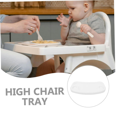 Tray Baby Dinner Tray for high Chair Dinner Plate Universal high Chair Plastic Toddler Wooden Toddler Child Accessories