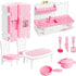 10 Pieces Mini Kitchen Set for Dollhouse - Miniature Kitchen Furniture & Accessories for Kids Doll House