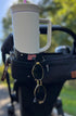 Drink Keeper Universal Drink Cup Holder for Walker | Extra Large Stroller Cup Holder with Phone Side Pockets | Perfect