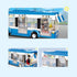 Building Toys for Kids, School Bus Building Blocks Toy Set, Educational Building Toys for Ages 6+