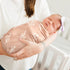 GRSSDER Baby Blankets, Super Soft Stretchy Jersey Knit for Girls and Boys, Double Layer Reversible Receiving Blankets