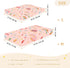CZXW 52" 28" Donuts and Sprinkles Crib Sheets Fitted x Natural Cotton Soft & Breathable for Baby Crib Mattress