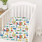 Mattress-Homes Mini Crib Sheets Set of 2, 24x38 Fitted Sheets for Mini