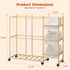 3 Sevenblue Toy Storage Organizer with Removable Bins, Kids Storage Toy Shelf Organizer for Stuffed Animal Holder