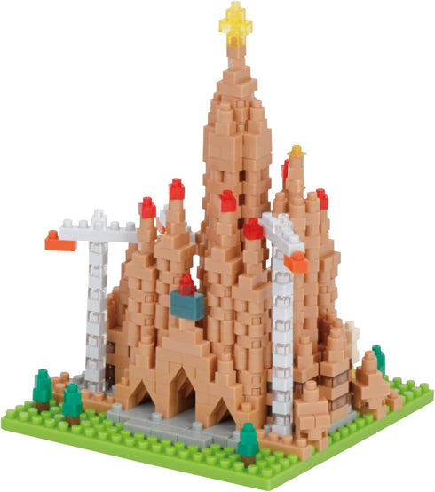 nanoblock - Sagrada Familia Building Kit, World Famous Buildings, Sight to See Series