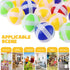 Toddmomy 20pcs Plastic Sticky Ball Set, Darts Game Accessories for Kids Outdoor Party Games