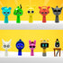 Set 1 2 (10 Mini Toys Figures Sky, Mr. Fun Computer, Simon & More Collectible Phase & Action Figures, Kid-Favorite Mini