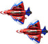 CHIL 1st 2nd 3rd 4th Large Fighter Jet Airplane Balloons Cartoon Flying Party Happy Birthday Banner Star Foil Balloon