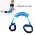 Anti Lost Wrist Link, Kids Elastic Adult Children Safety Rope, Walking Harness for Toddlers (Blue)